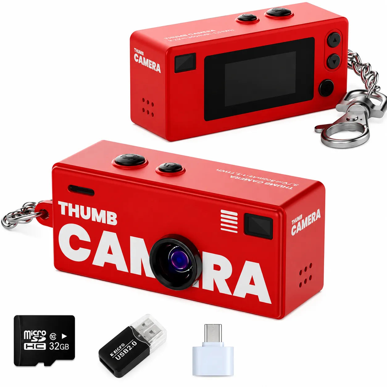 Mini Fotocamera Portatile Full HD con Schermo