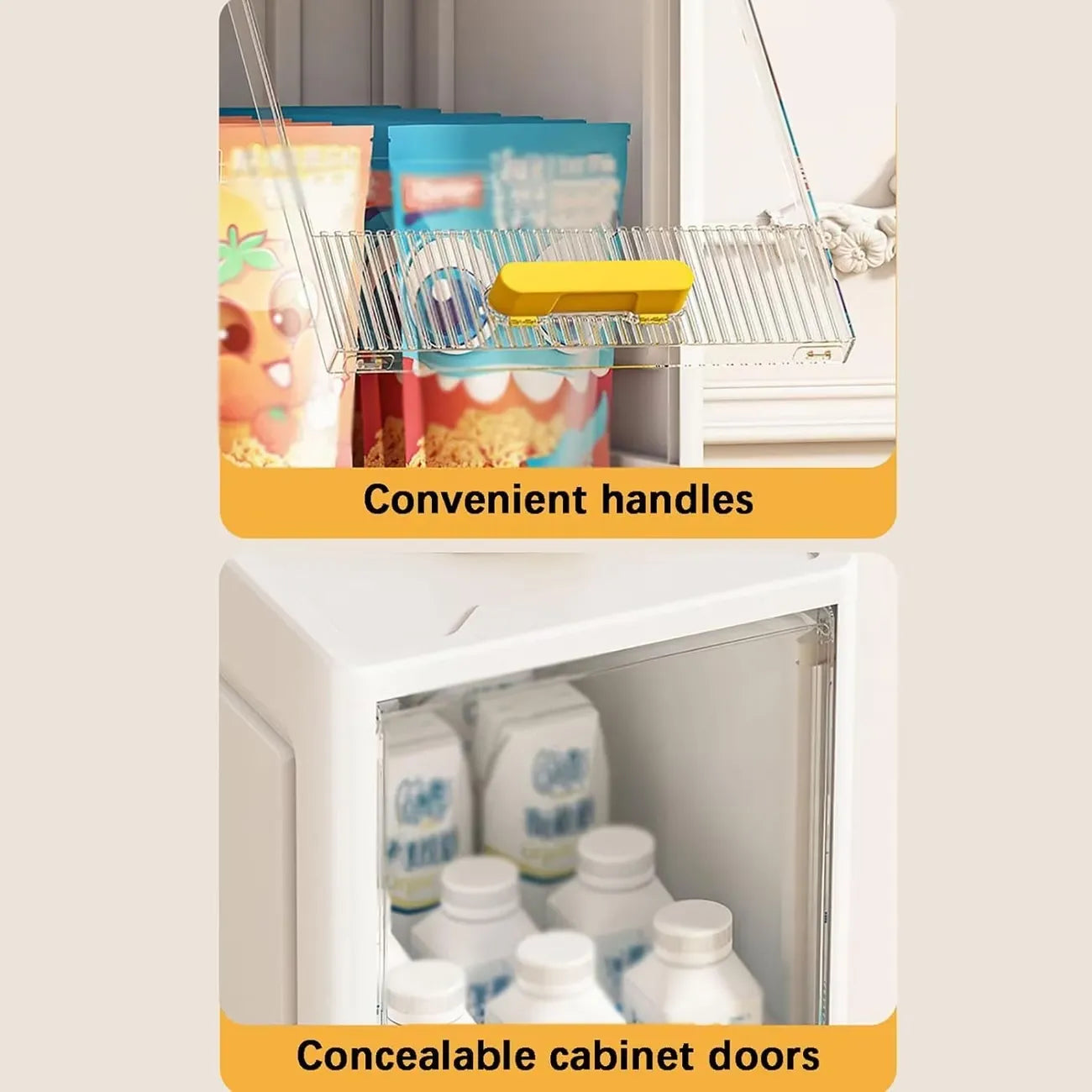 Armadio Salvaspazio Modulare con Ruote da 3, 4 o 5 Cassetti – Mobiletto Organizzatore Multiuso per Casa, Bagno, Cucina, Camera e Ufficio