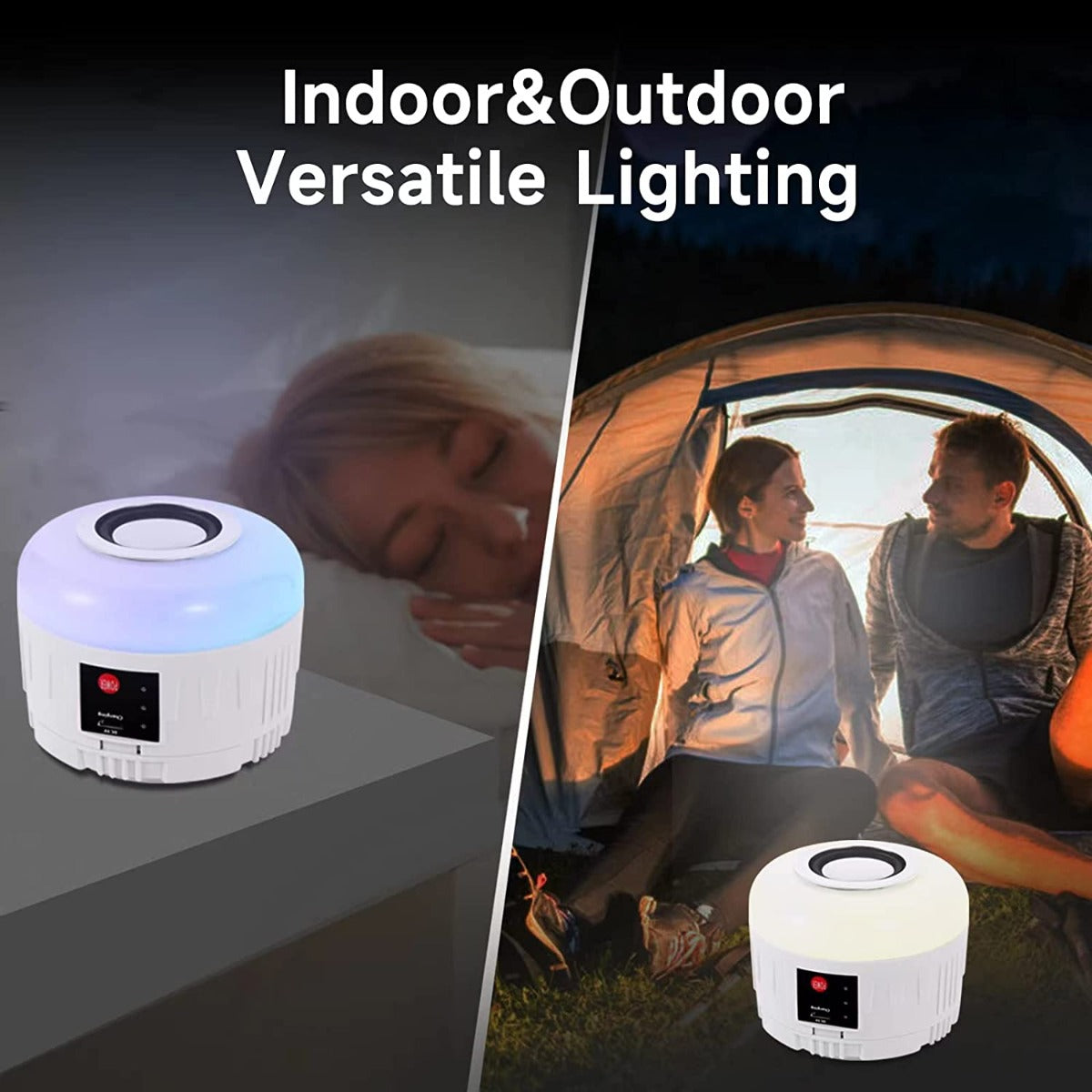 Lanterna da Campeggio Solare Smart XCL50 - Altoparlante Bluetooth & Luci LED RGB
