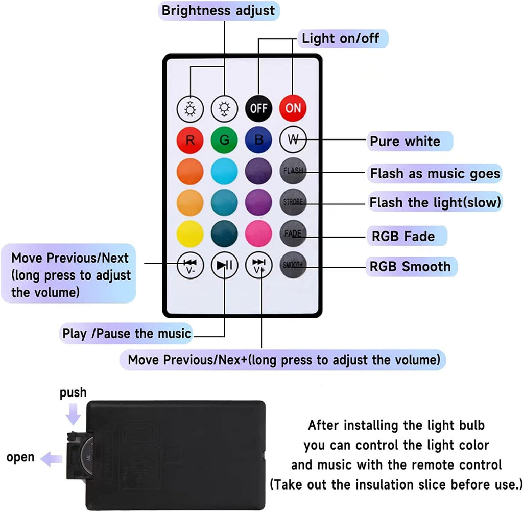 Lanterna da Campeggio Solare Smart XCL50 - Altoparlante Bluetooth & Luci LED RGB