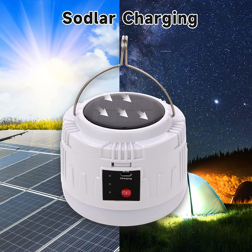 Lanterna da Campeggio Solare Smart XCL50 - Altoparlante Bluetooth & Luci LED RGB