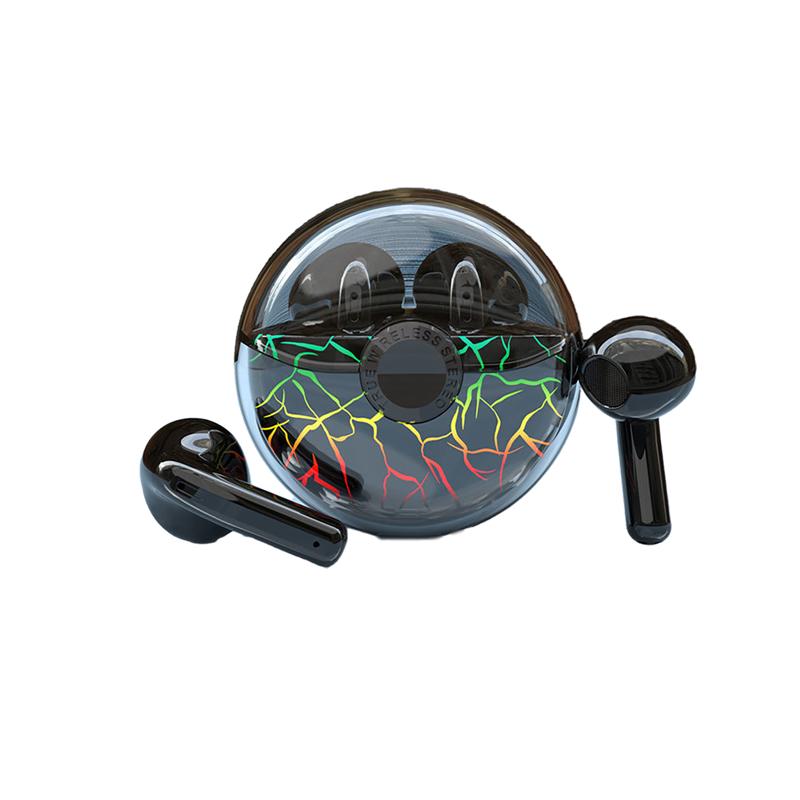 Auricolari Gaming Wireless TWS - Bluetooth 5.0 con Custodia di Ricarica Display LED