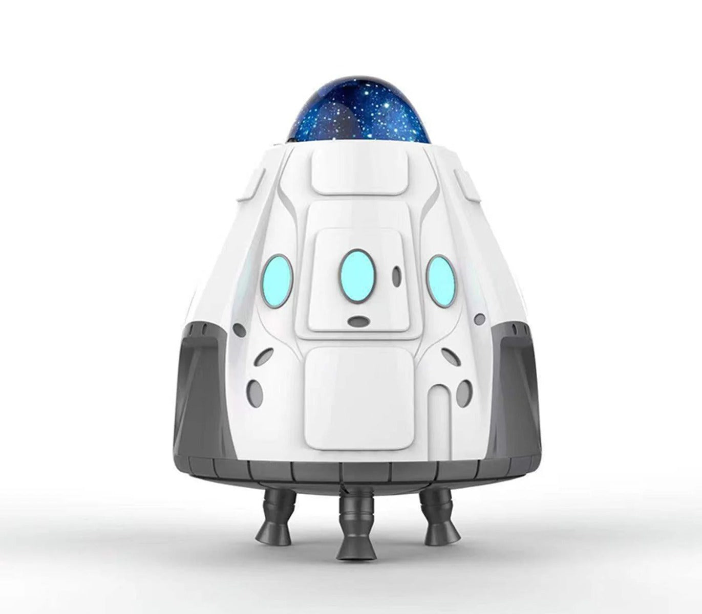 Proiettore LED Capsula Spaziale - Cielo Stellato, Cassa Bluetooth e Rumore Bianco