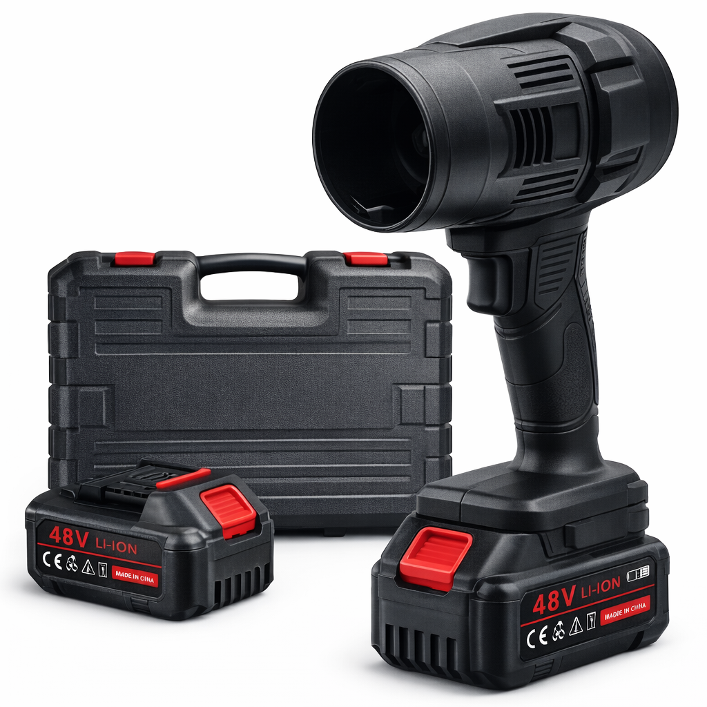 Soffiatore Turbo 48V a Doppia Batteria (con Valigetta)