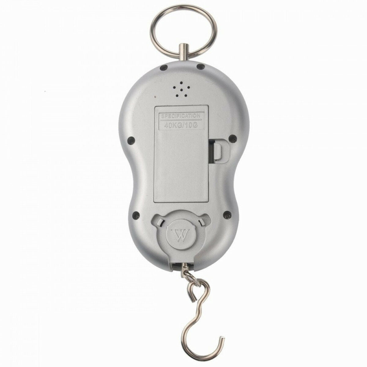 Bilancia Digitale Portatile a Gancio - Pesaliquidi e Valigie fino a 40 kg (Batterie Incluse)