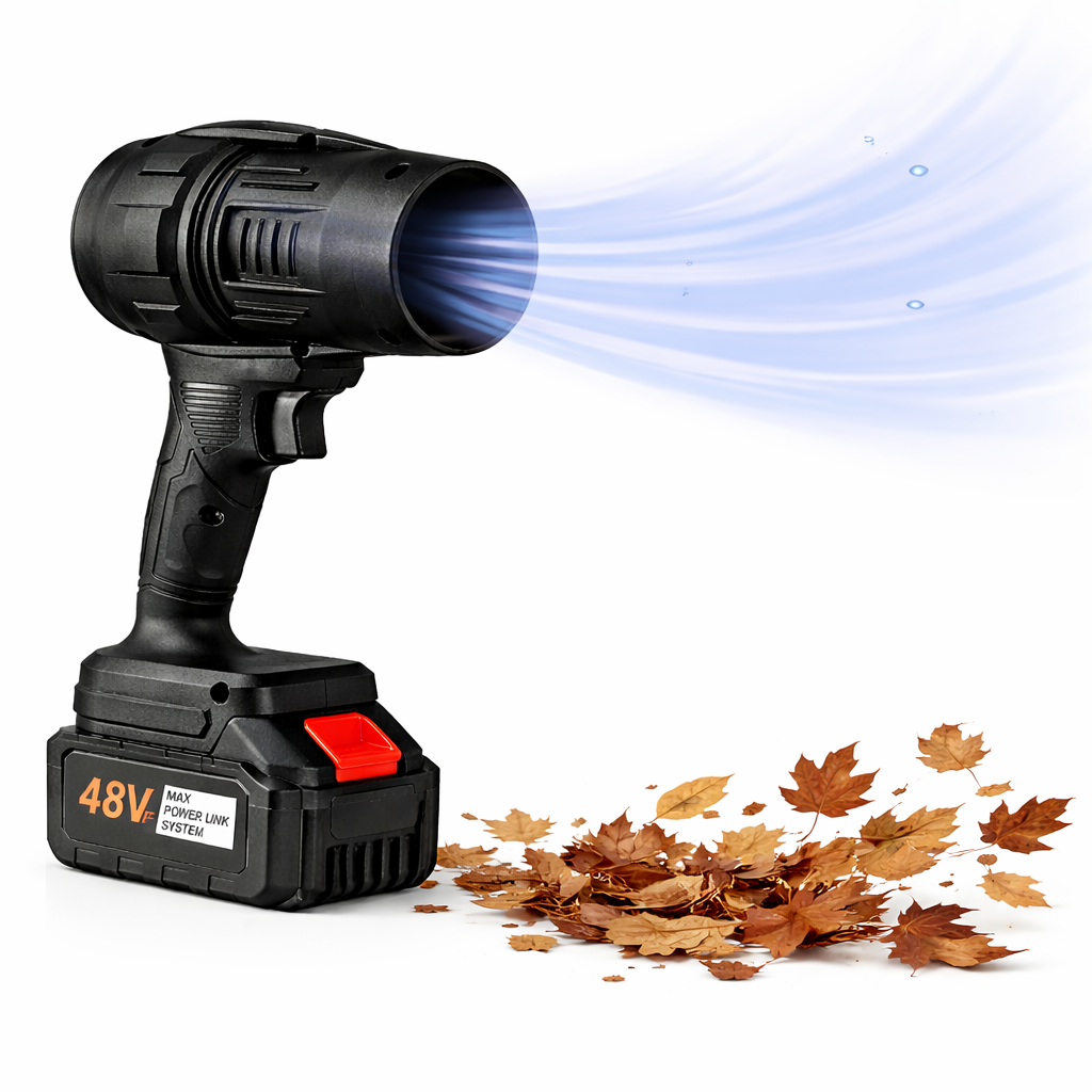 Soffiatore Turbo 48V a Doppia Batteria (con Valigetta)