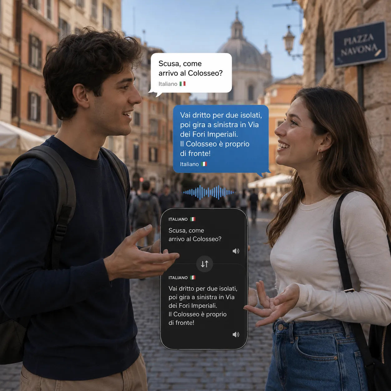 Occhiali Smart AI con Telecamera HD 8MP & Bluetooth