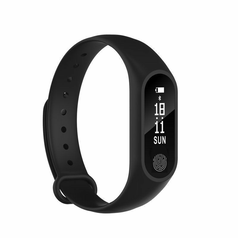 Smartband Fitness Tracker S02 - Cardiofrequenzimetro, Contapassi e Monitor del Sonno IP67