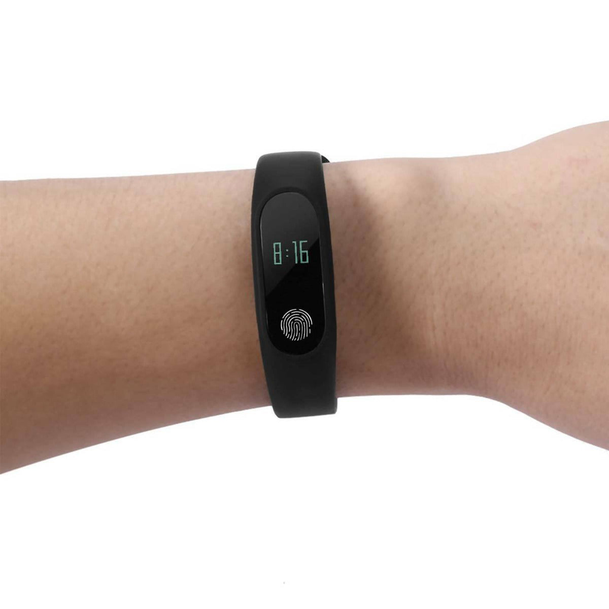 Smartband Fitness Tracker S02 - Cardiofrequenzimetro, Contapassi e Monitor del Sonno IP67
