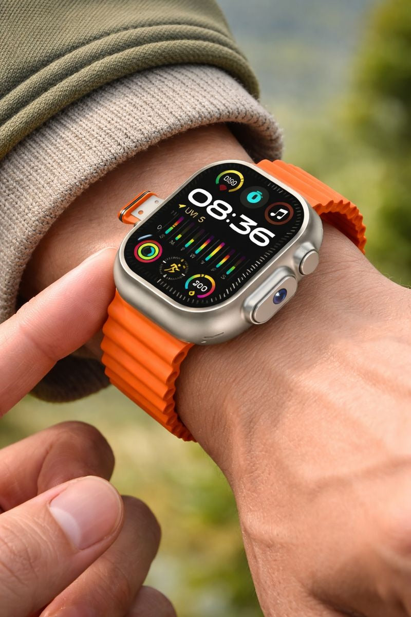 Smartwatch Phone 4G Ultra - Con Slot SIM, Chiamate Autonome, Fotocamera e Touchscreen