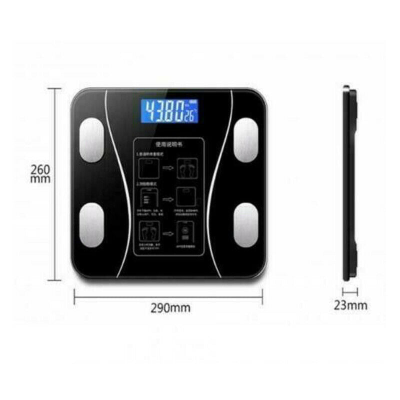 Bilancia Pesapersone Digitale Bluetooth 180kg